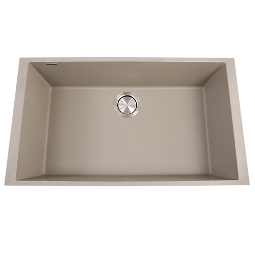 Nantucket Sinks Large Single Bowl Undermount Granite Composite Sink by Nantucket