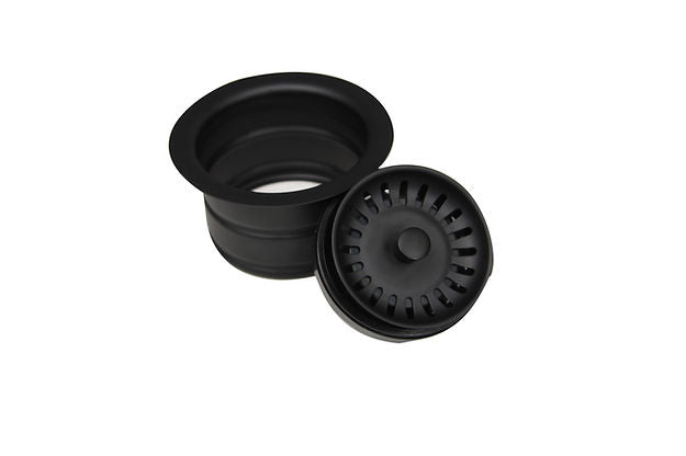Nantucket Sinks 3.5 Inch Extended Flange Disposal Kitchen Drain