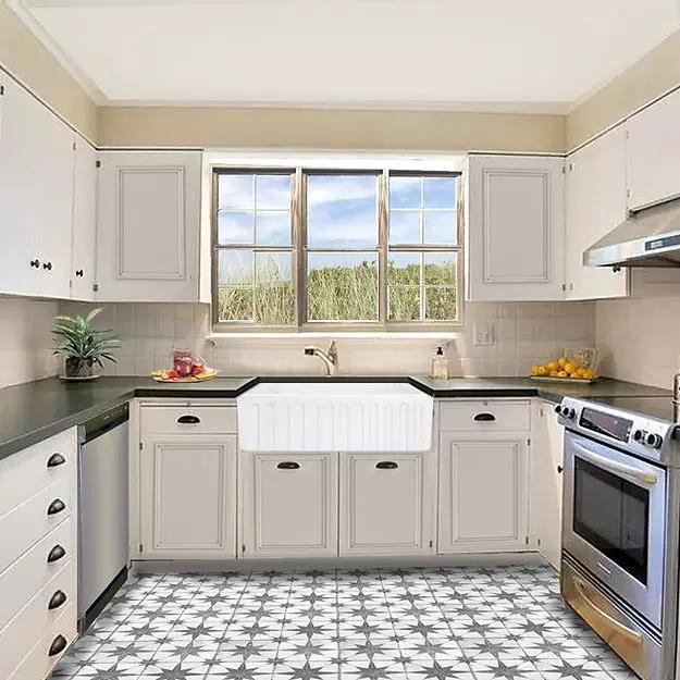 white kitchen sink