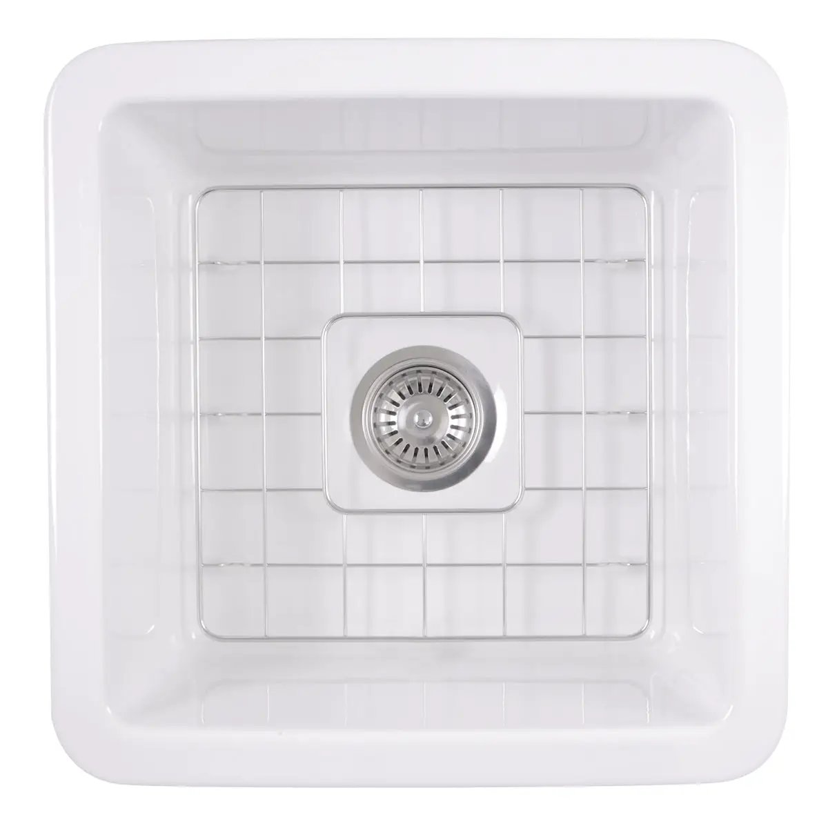 Nantucket Sinks 18-Inch Undermount Fireclay Kitchen Sink Wellfleet by Nantucket