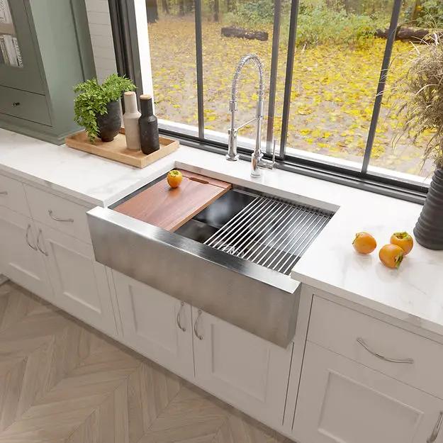stainless sink drain