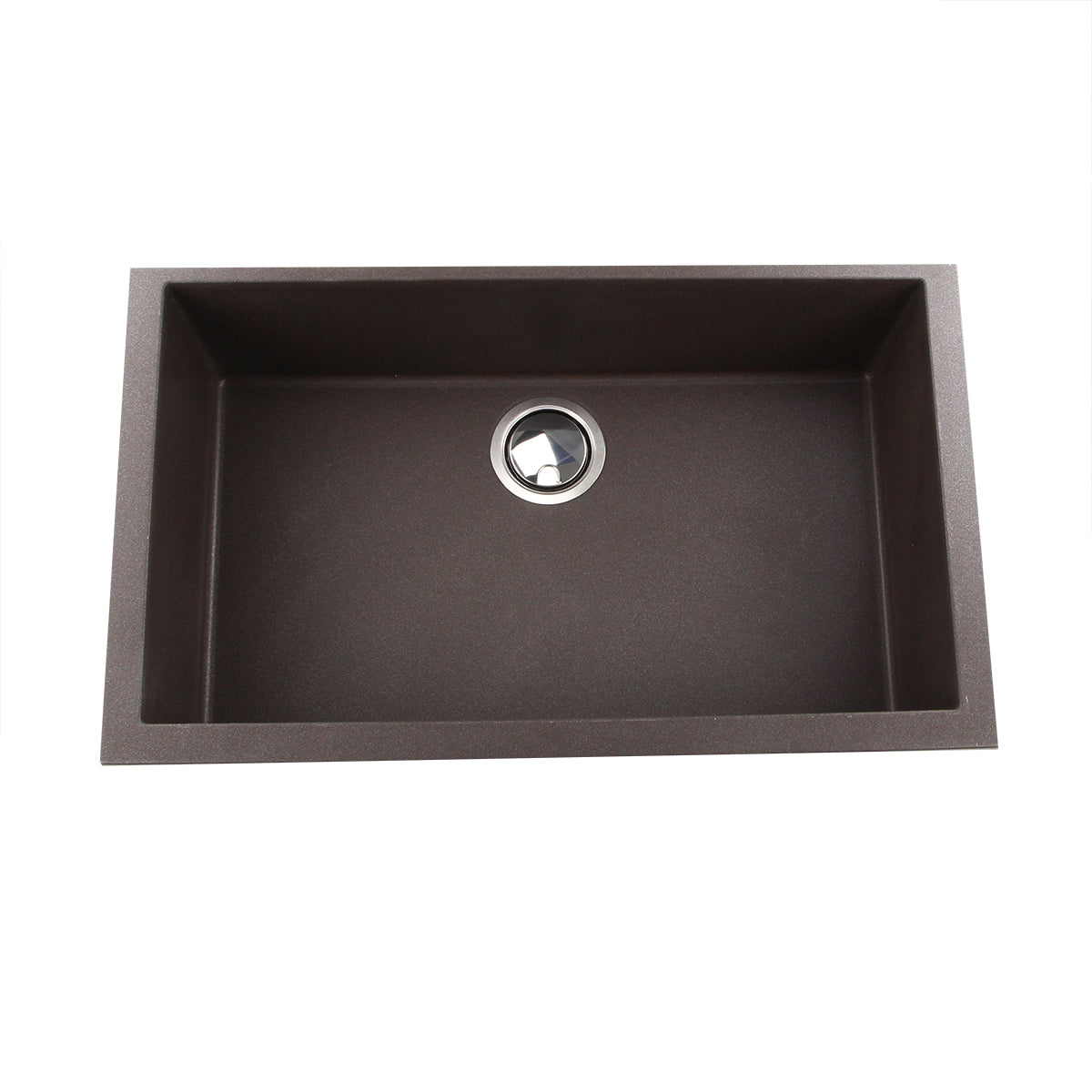 Nantucket Sinks Large Single Bowl Undermount Granite Composite Sink