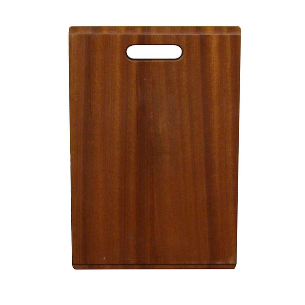 brown cutting board