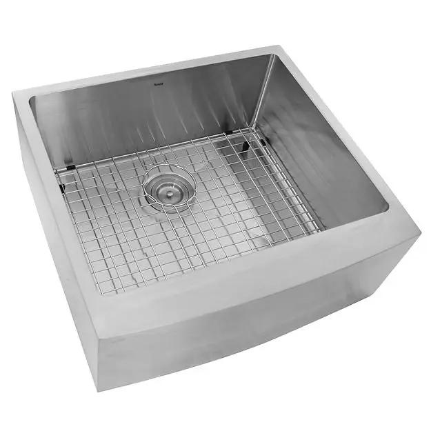 silver kitchen sink