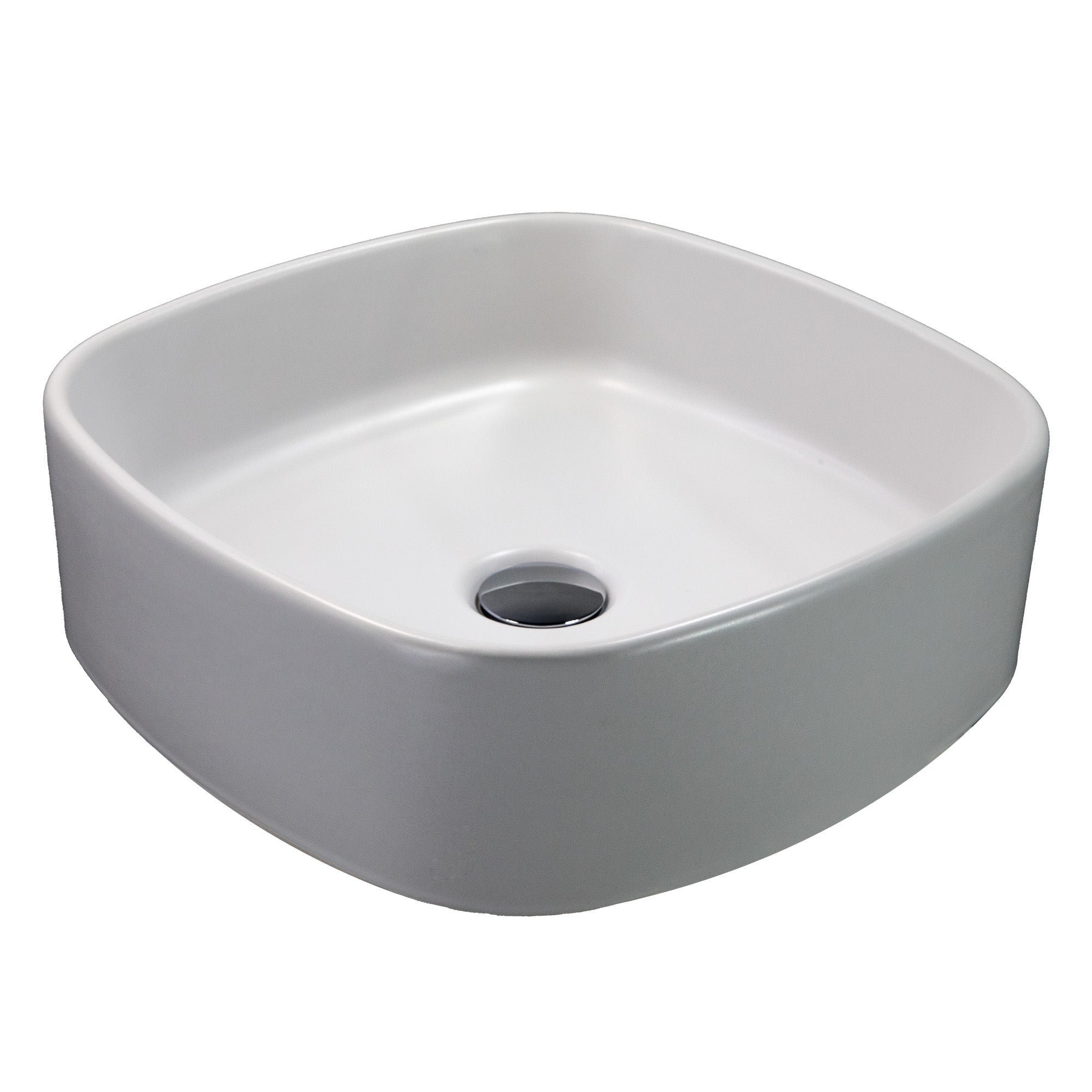 Nantucket Sinks Italian Fireclay Square Vanity Sink