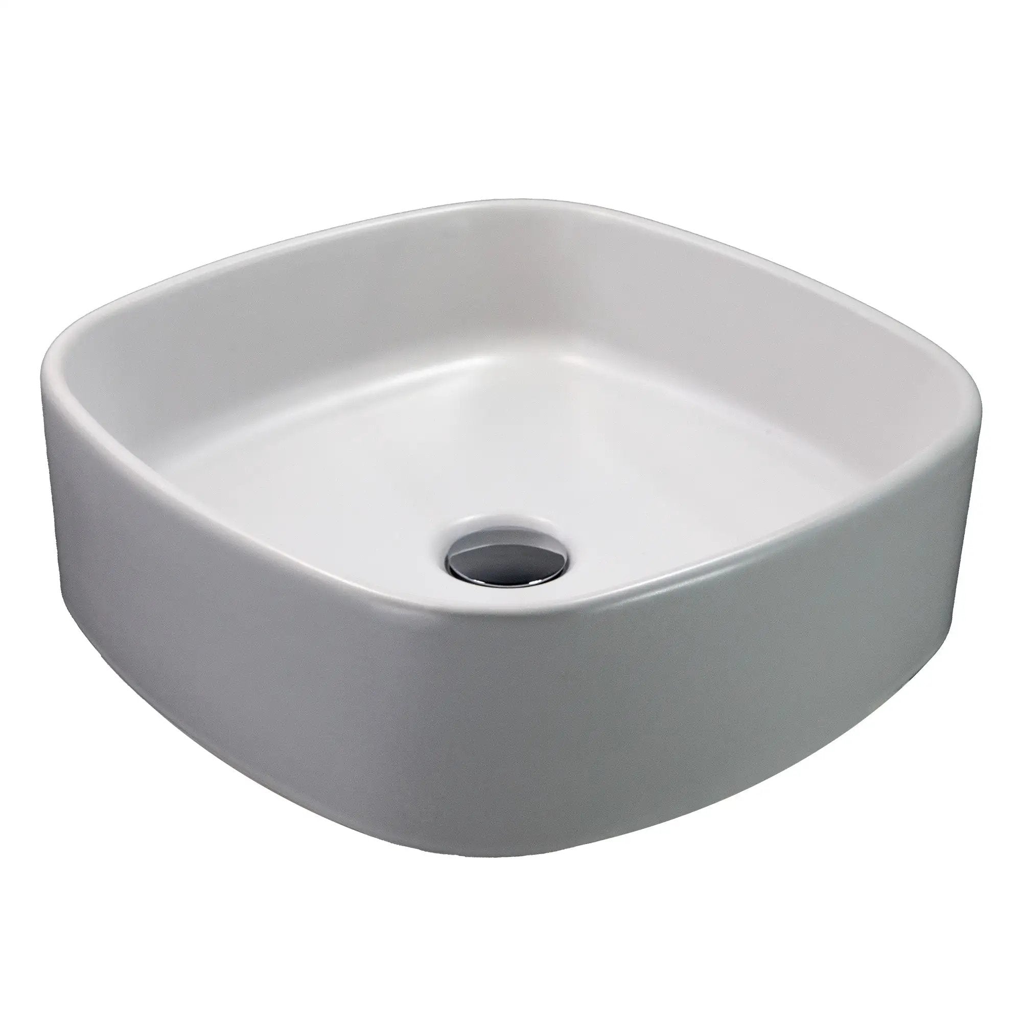 Nantucket Sinks Italian Fireclay Square Vanity Sink by Nantucket