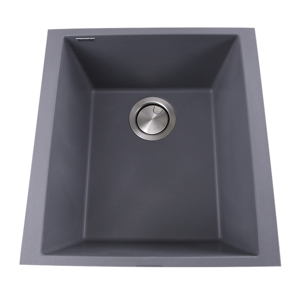 Nantucket Sinks 17 inch Single Bowl Undermount Granite Composite Bar-Prep Sink by Nantucket