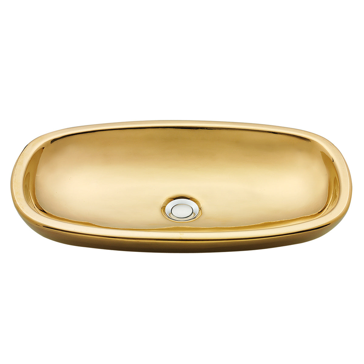gold bathroom sink