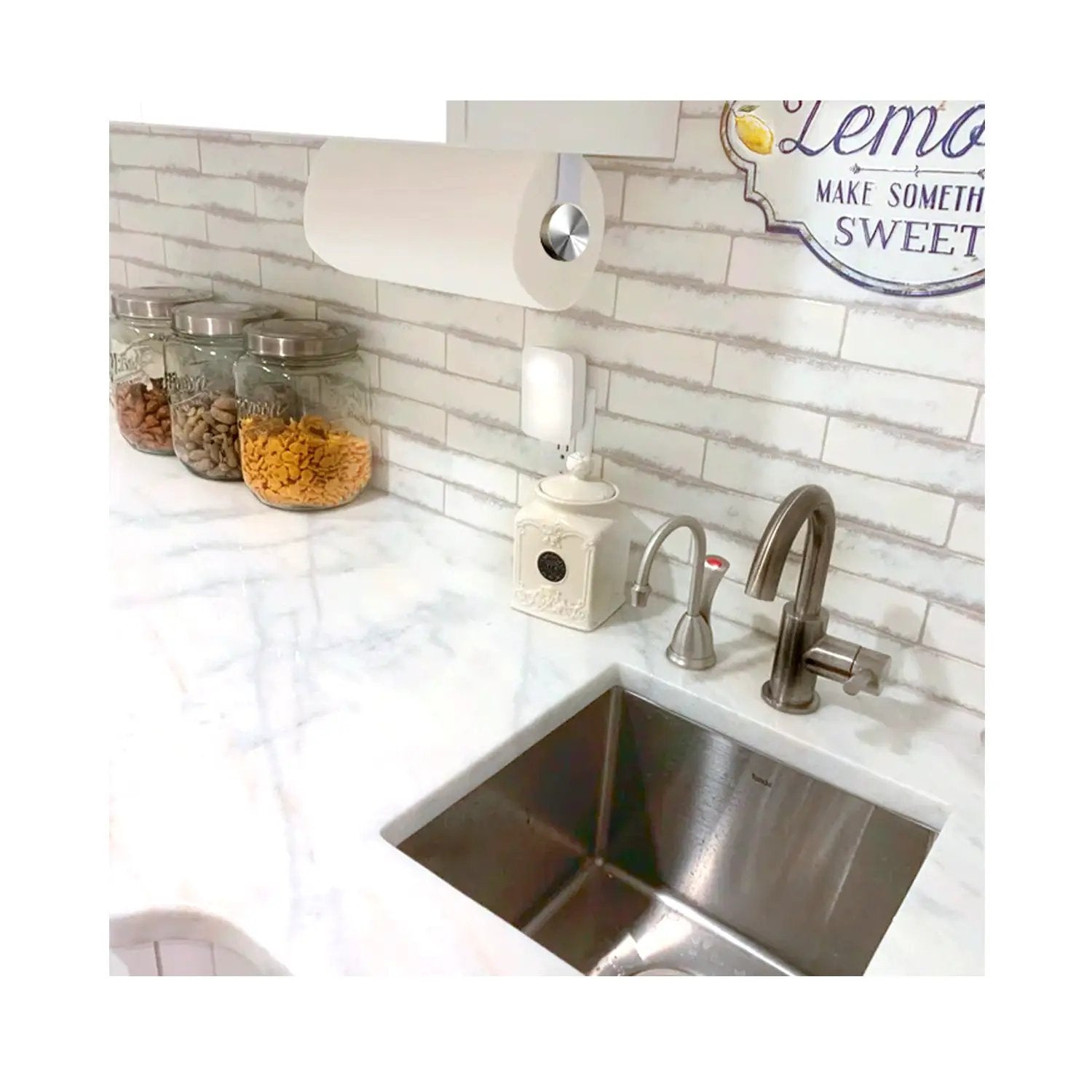 silver kitchen sink