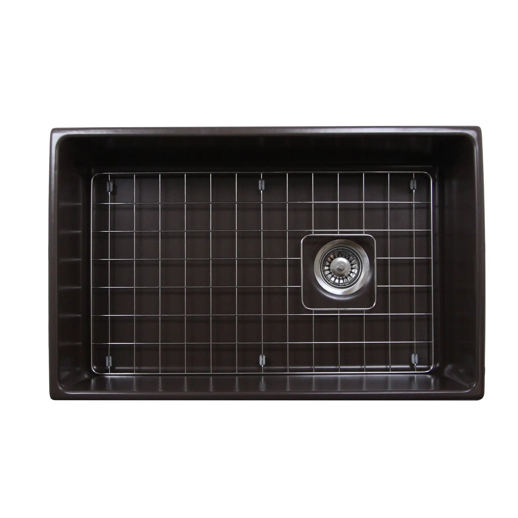 brown kitchen sink