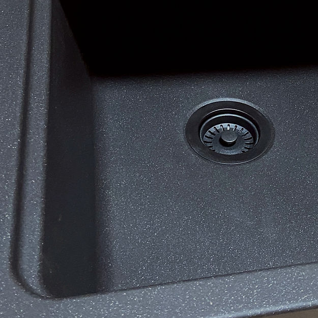 matte black drain