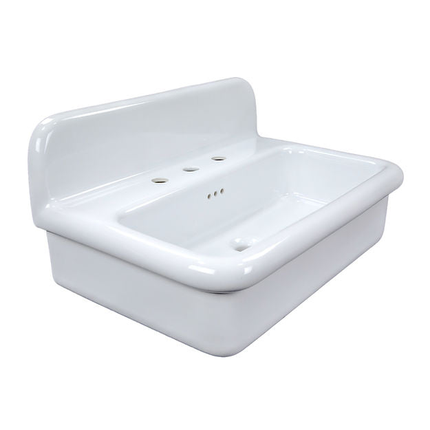 Nantucket Sinks 27 inch Victorian Collection Dualmount Bathroom Sink by Nantucket