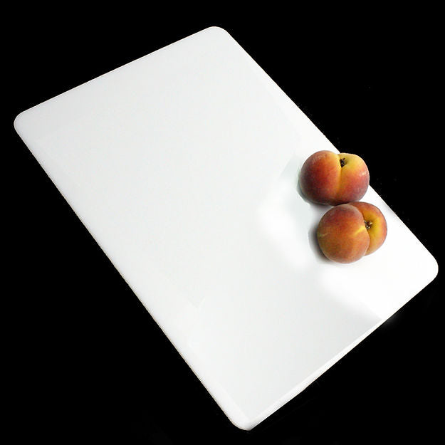 white cutting board