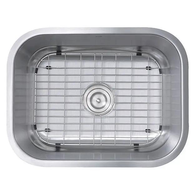 silver kitchen sink