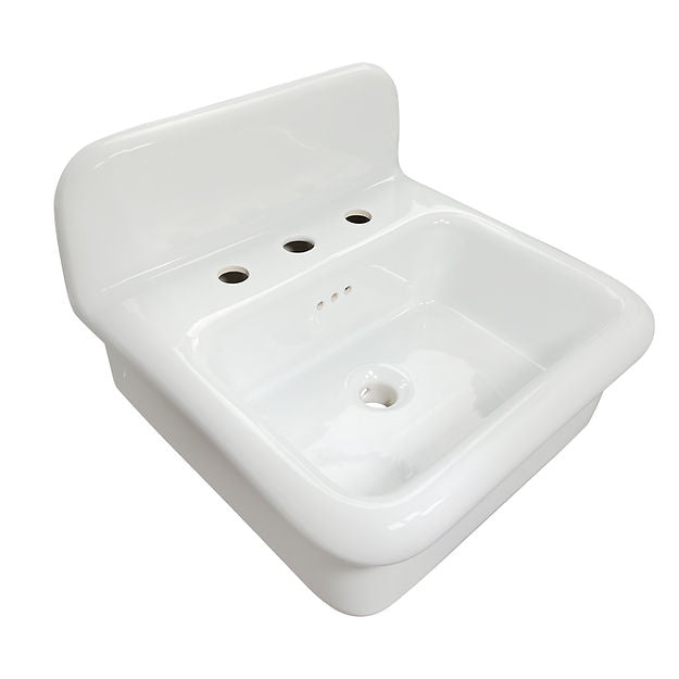 Nantucket Sinks 20 inch Victorian Collection Dualmount Bathroom Sink