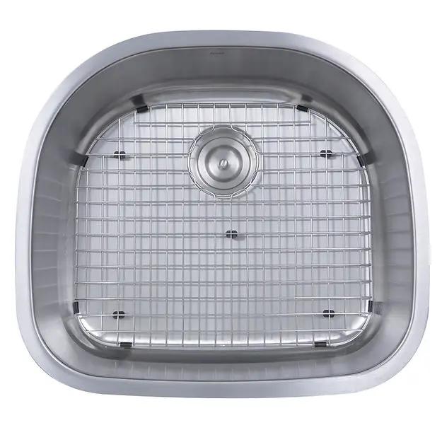 silver kitchen sink