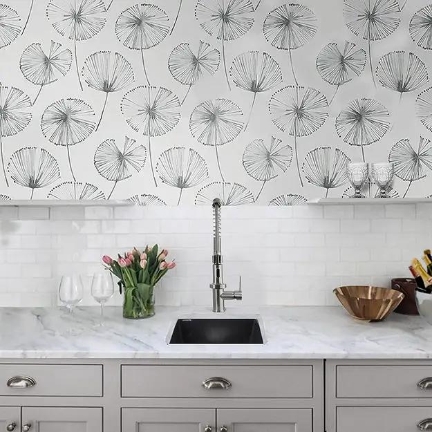 black kitchen sink