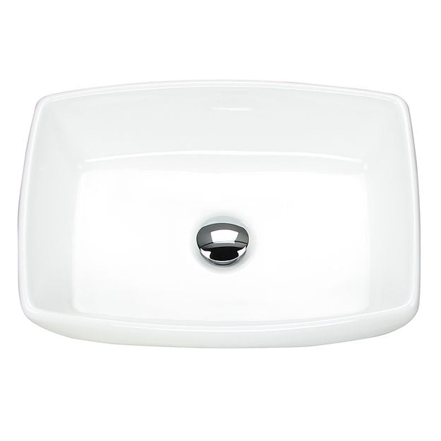 white bathroom sink