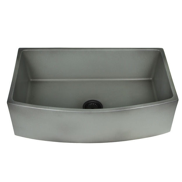 concrete kitchen sink