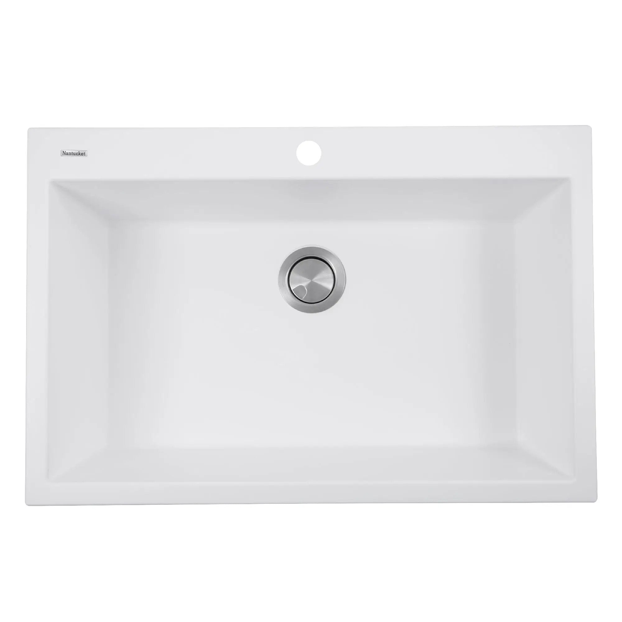 Nantucket Sinks 33 inch Dualmount Granite Composite Sink by Nantucket
