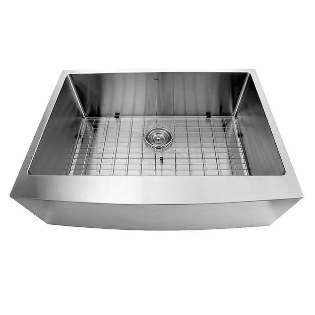 silver kitchen sink