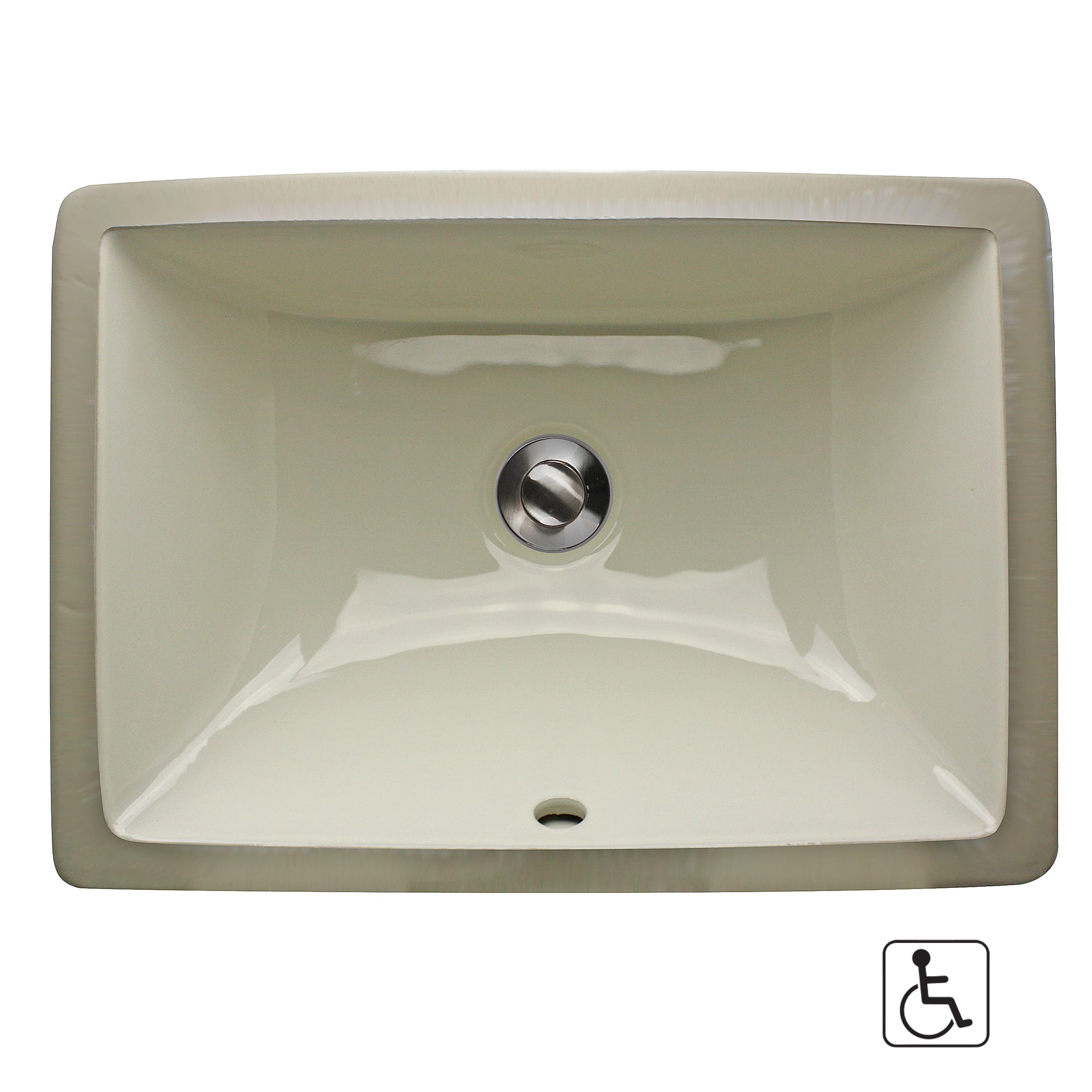 bisque bathroom sink