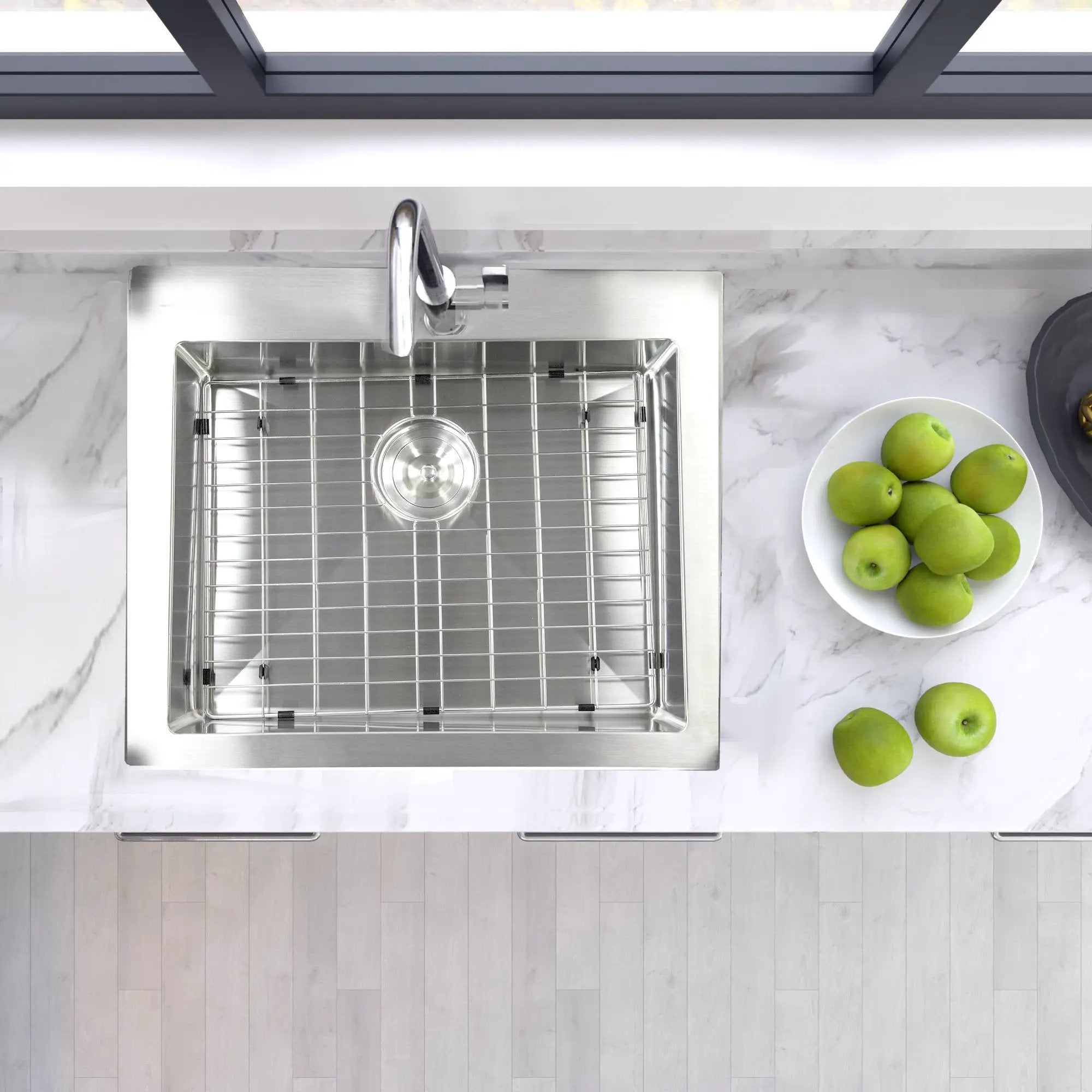 stainless kitchen sink