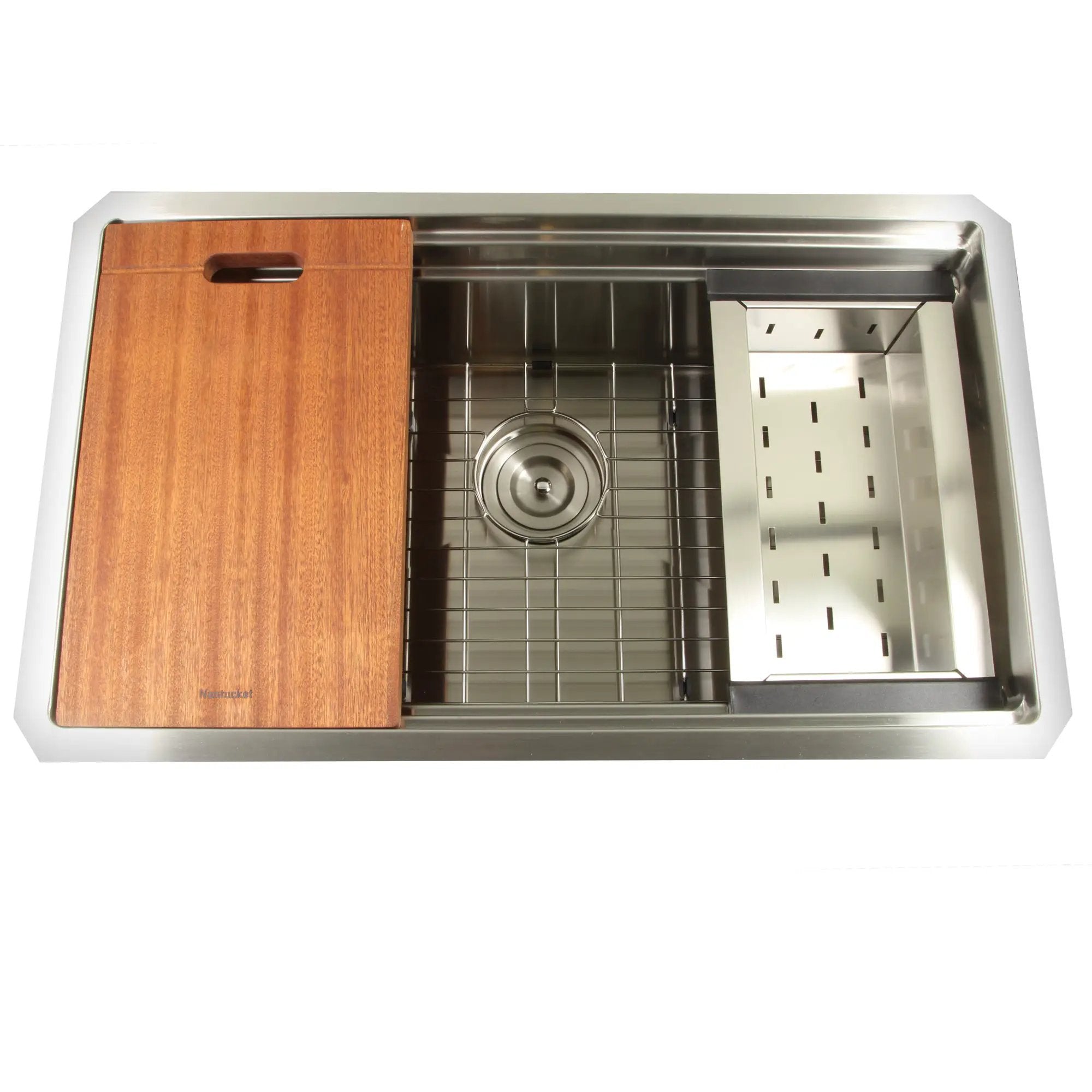 silver kitchen sink