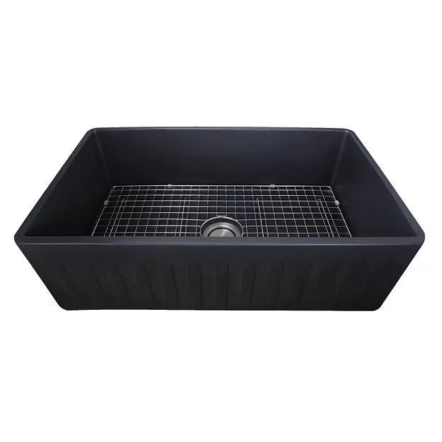 Nantucket Sinks 33 Inch Farmhouse Fireclay Sink by Nantucket