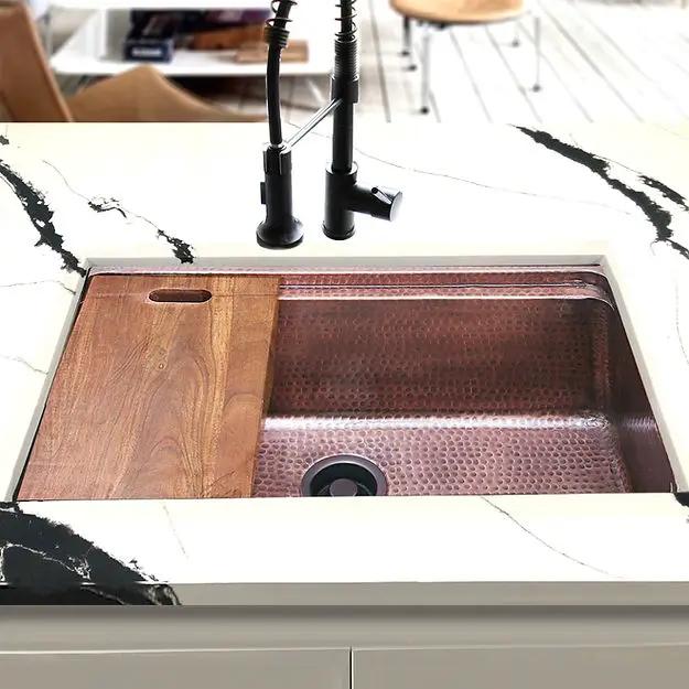copper kitchen sink
