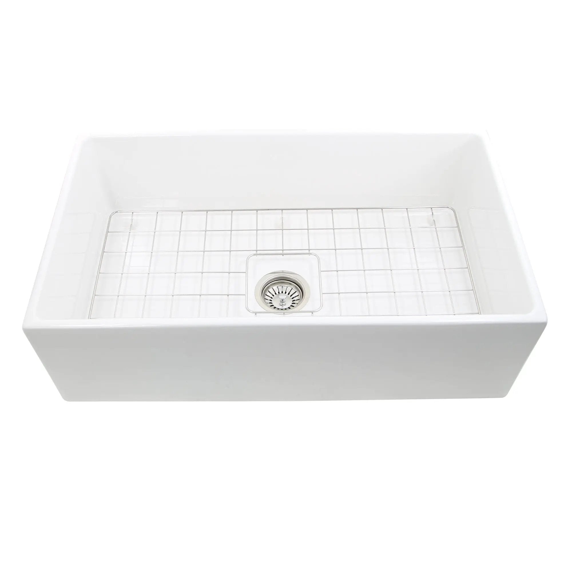 white kitchen sink