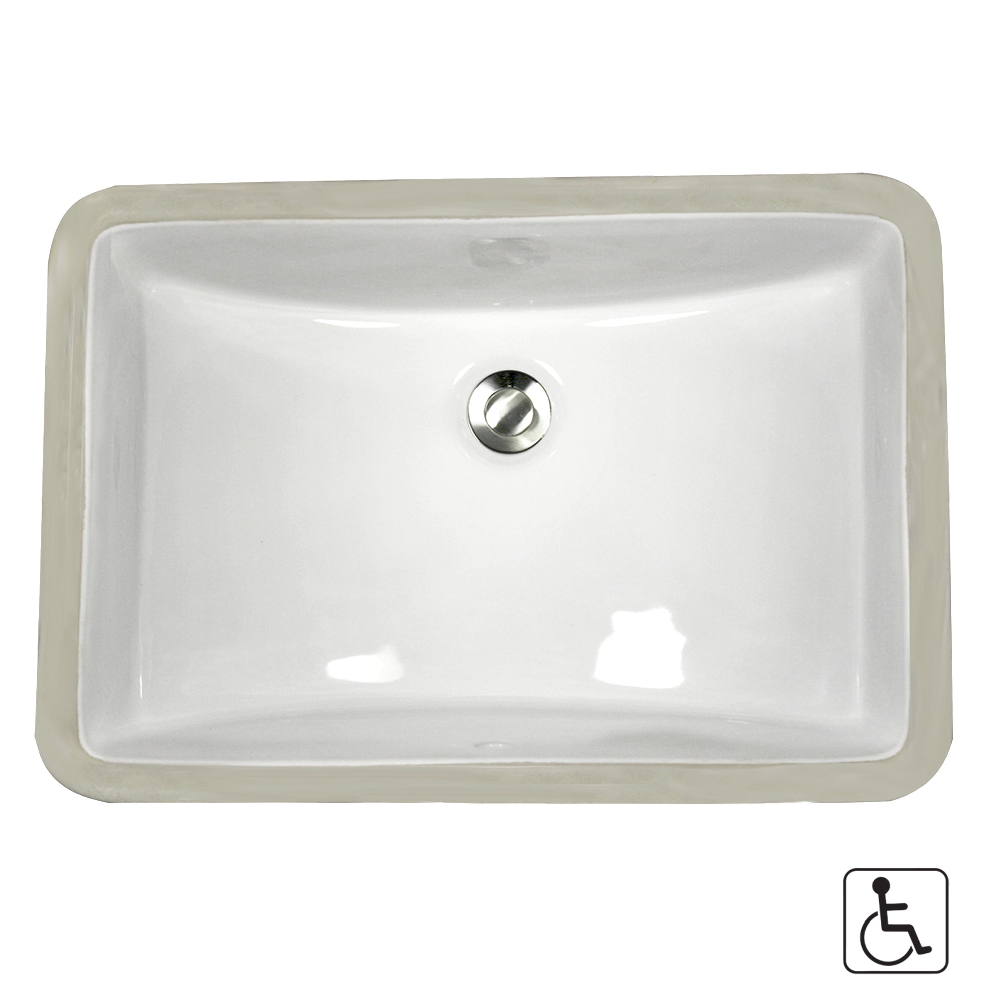 Nantucket Sinks 18 Inch X 12 Inch Undermount Ceramic Sink