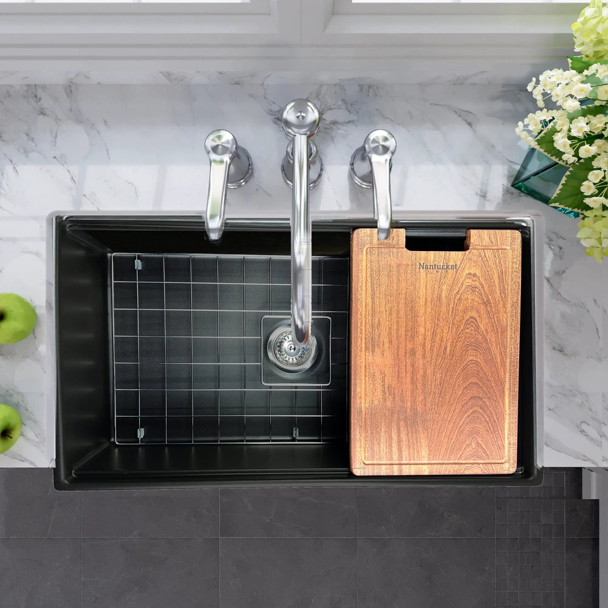 matte black kitchen sink