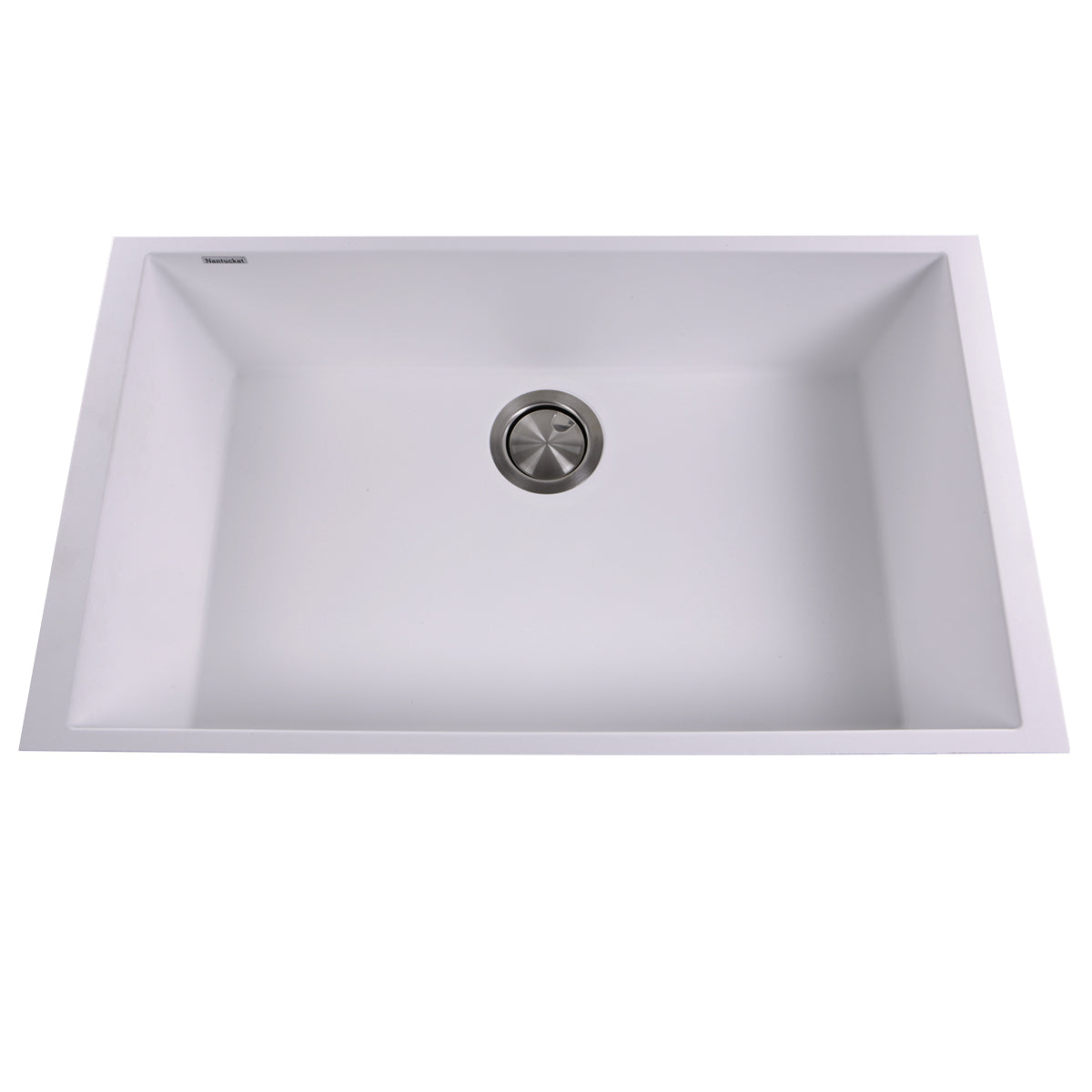 Nantucket Sinks Large Single Bowl Undermount Granite Composite Sink
