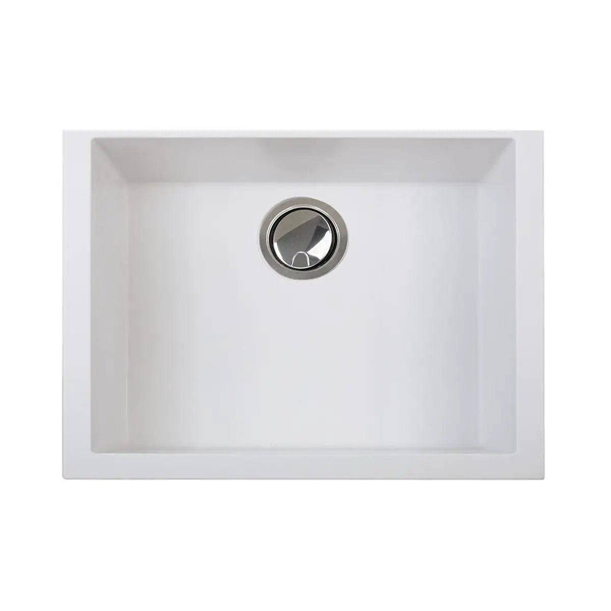 Nantucket Sinks 24 inch Single Bowl Undermount Granite Composite Sink by Nantucket