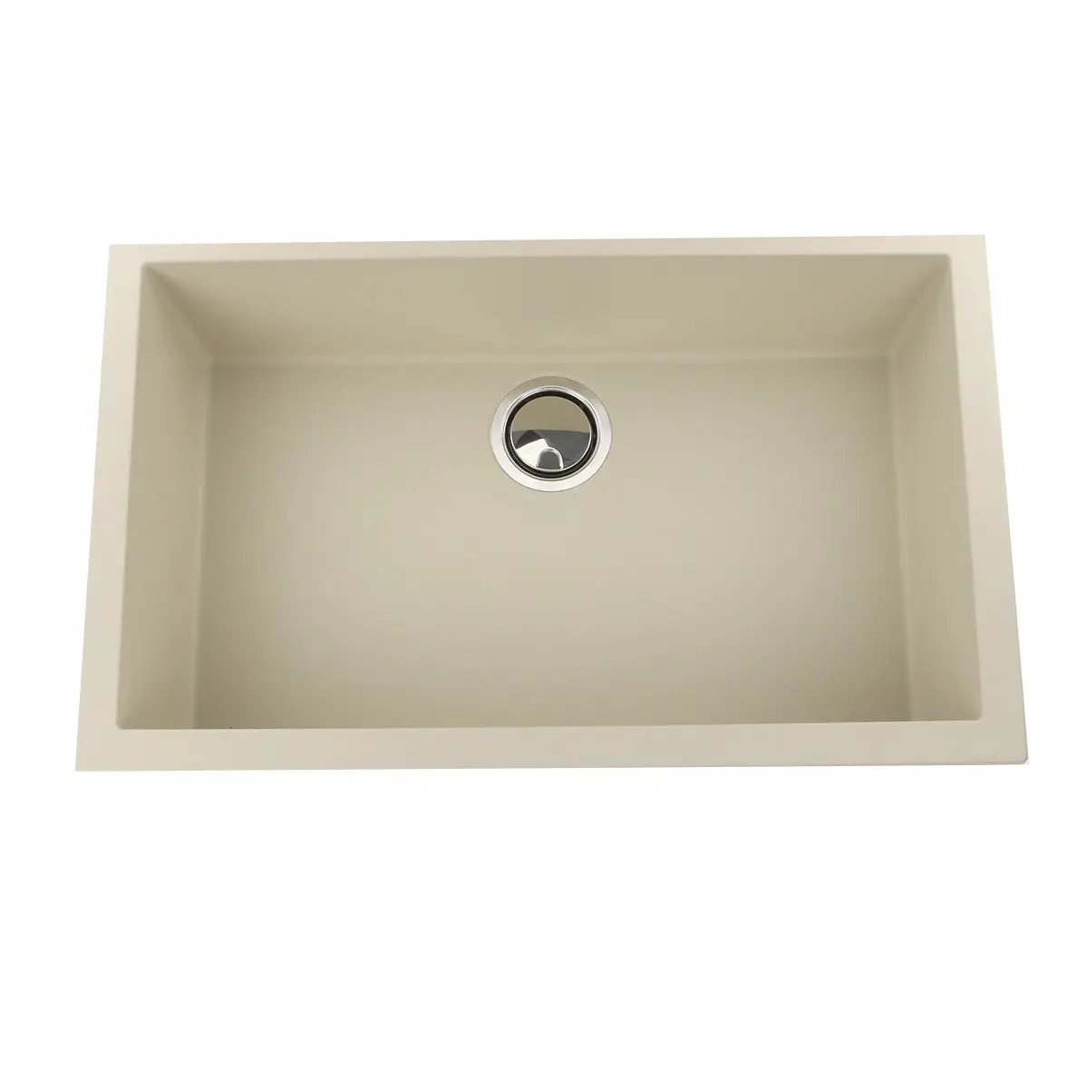 Nantucket Sinks Large Single Bowl Undermount Granite Composite Sink by Nantucket