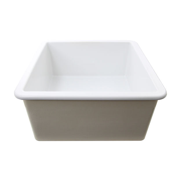 white bathroom sink