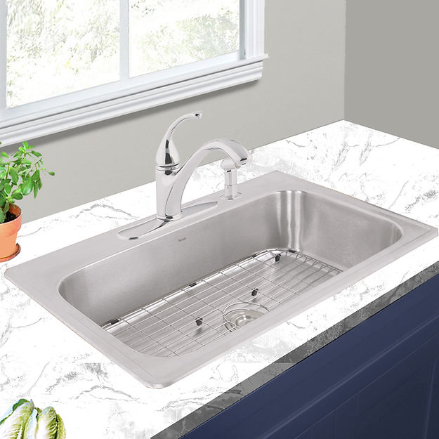 stainless steel kitchen sink
