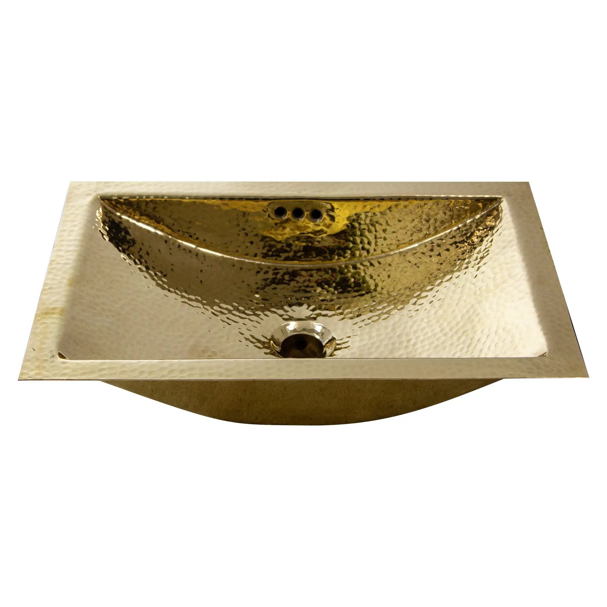 brass bathroom sink