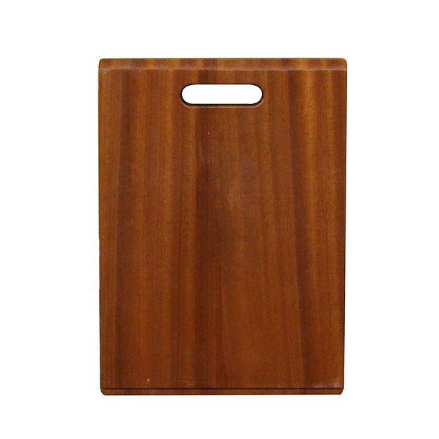 brown cutting board