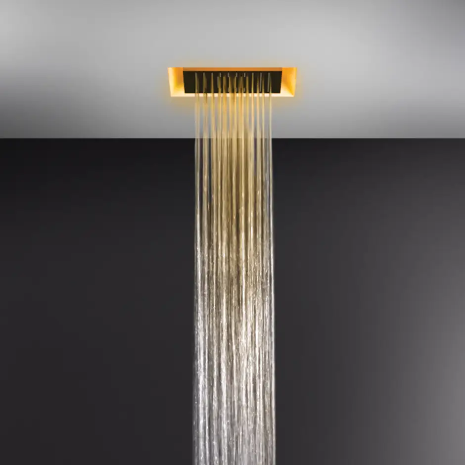 white cn shower system