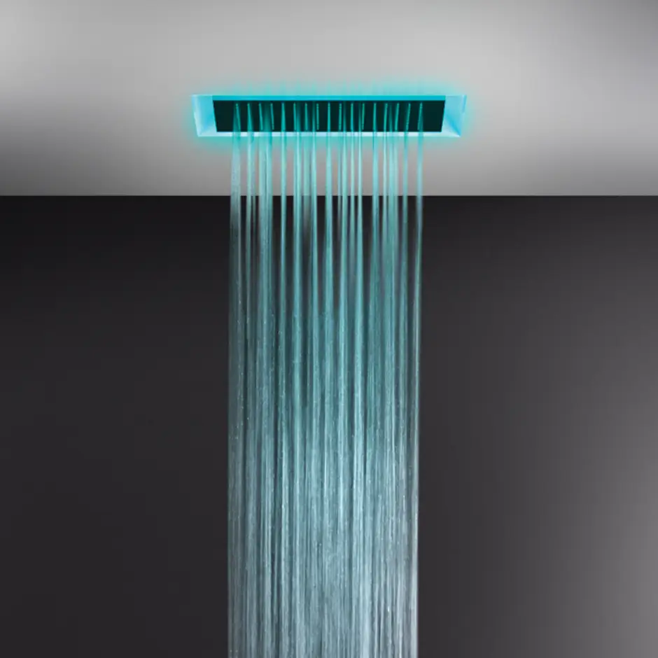 white cn shower system