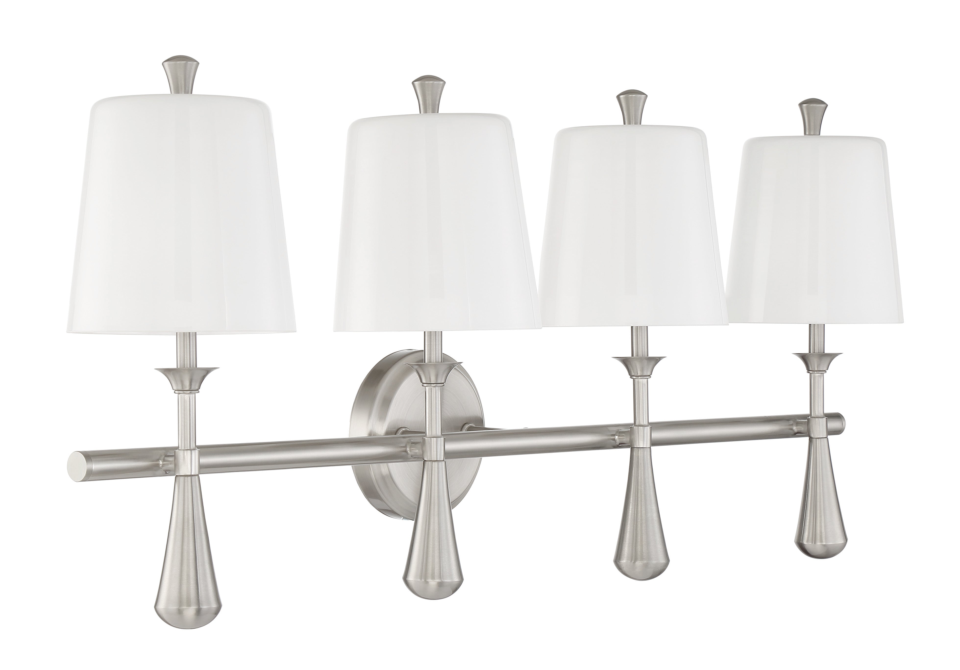 brushed polished nickel wall sconces