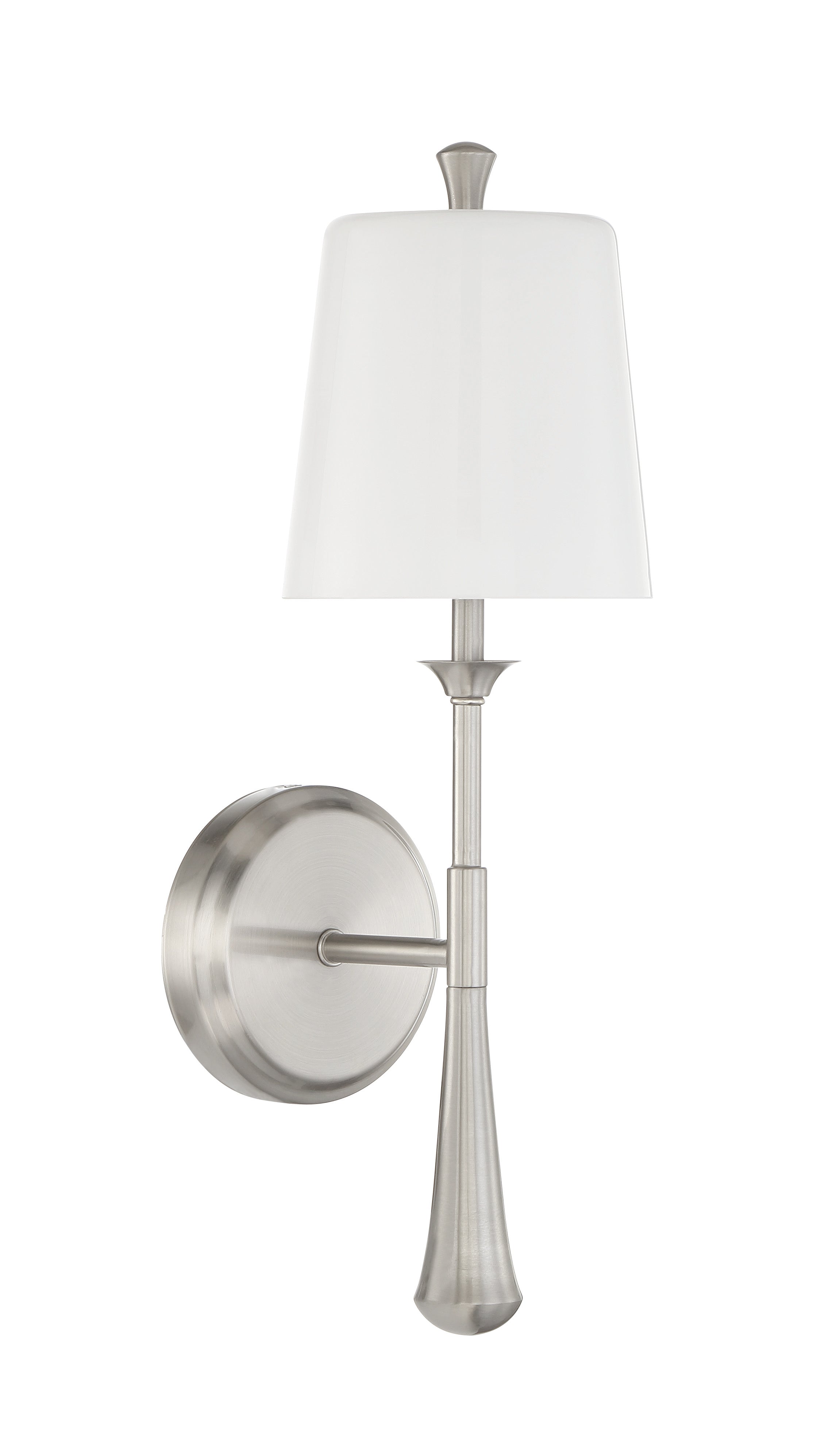 brushed polished nickel wall sconces