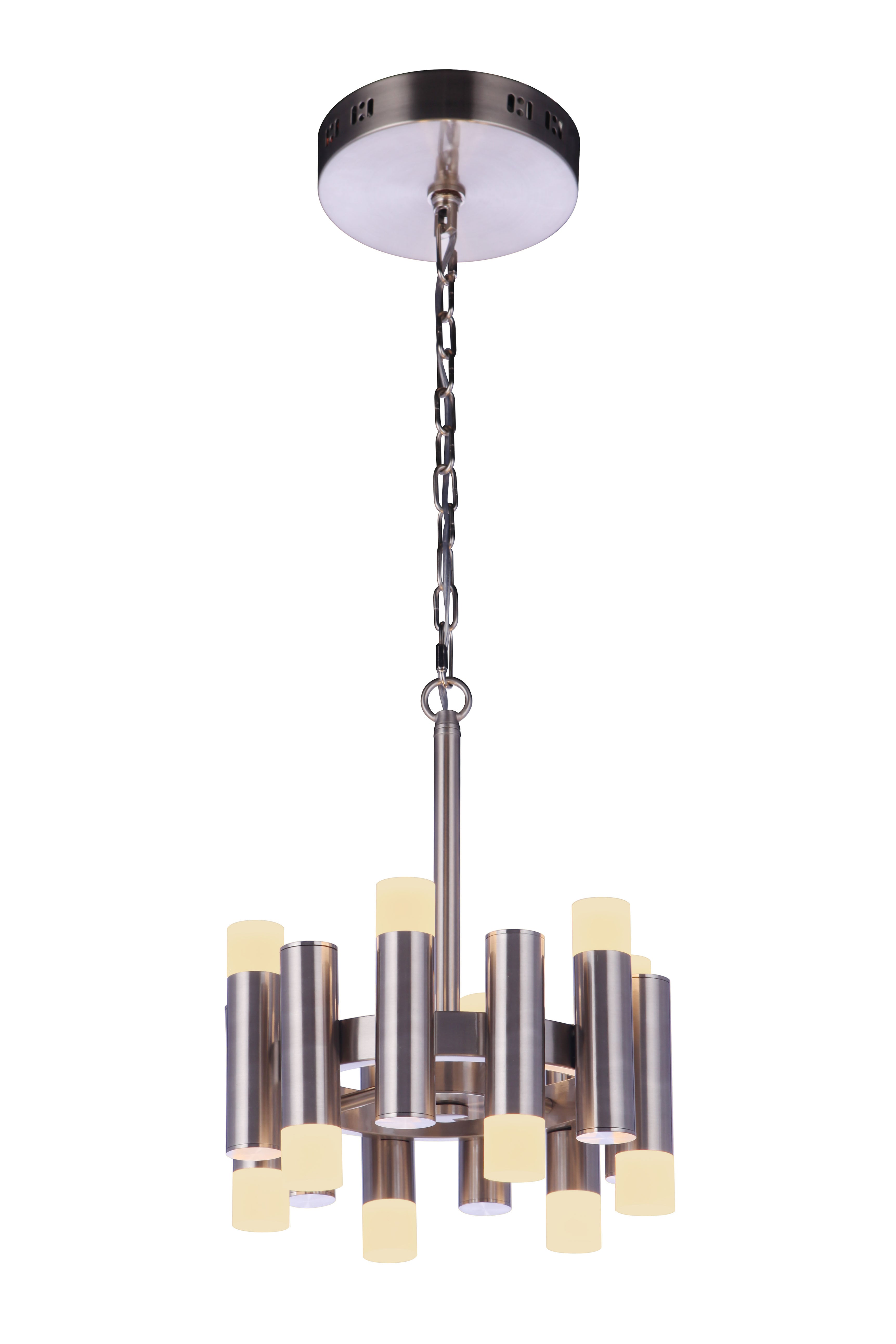 brushed polished nickel ceiling mount