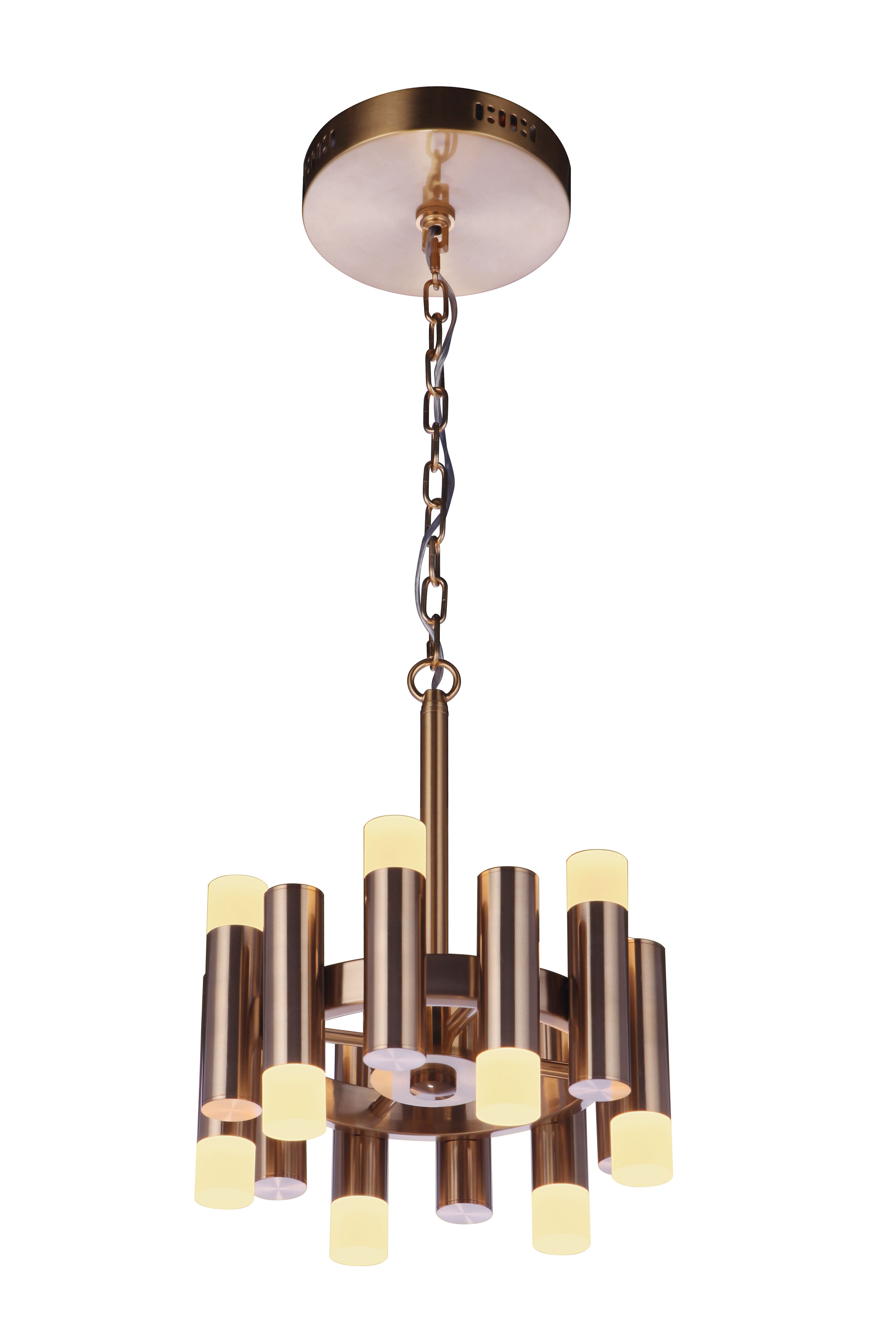satin brass ceiling mount