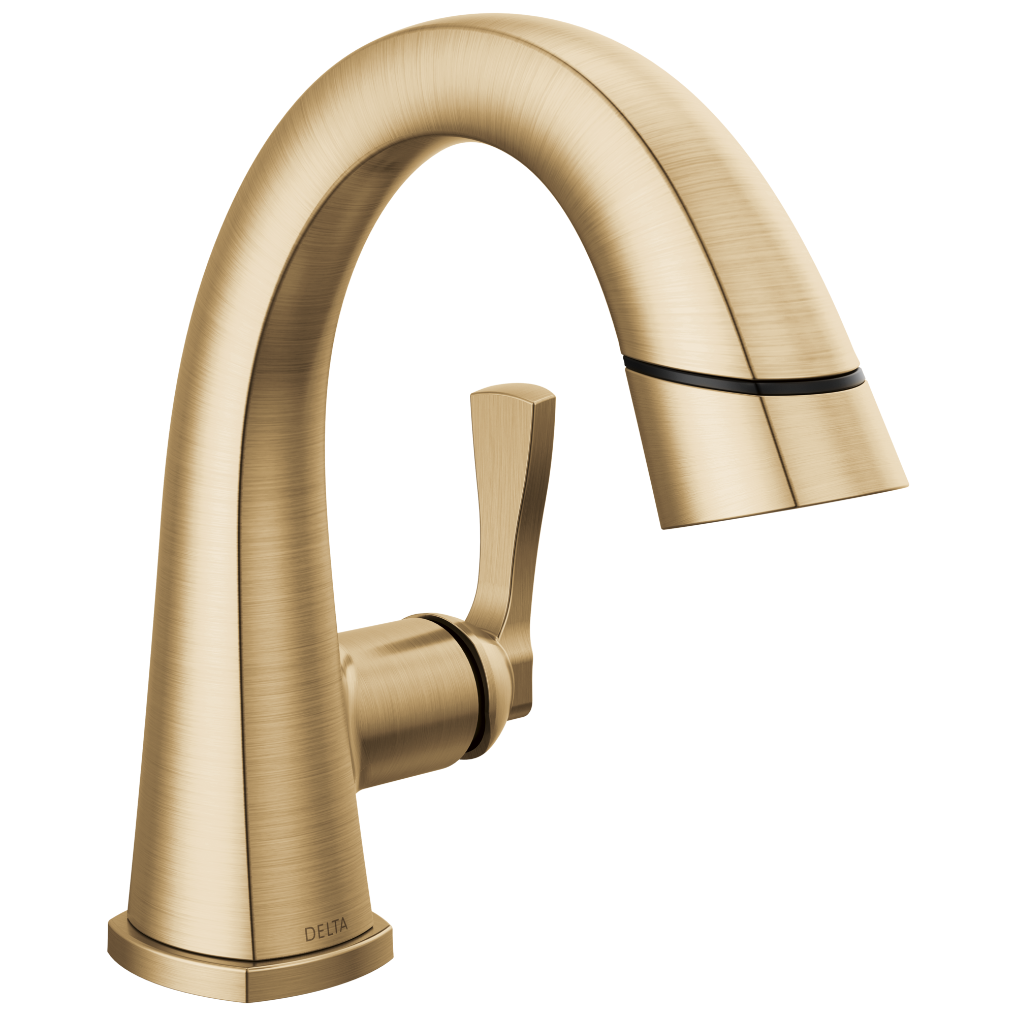 Delta Stryke Single Handle Pull Down Bathroom Faucet by Delta