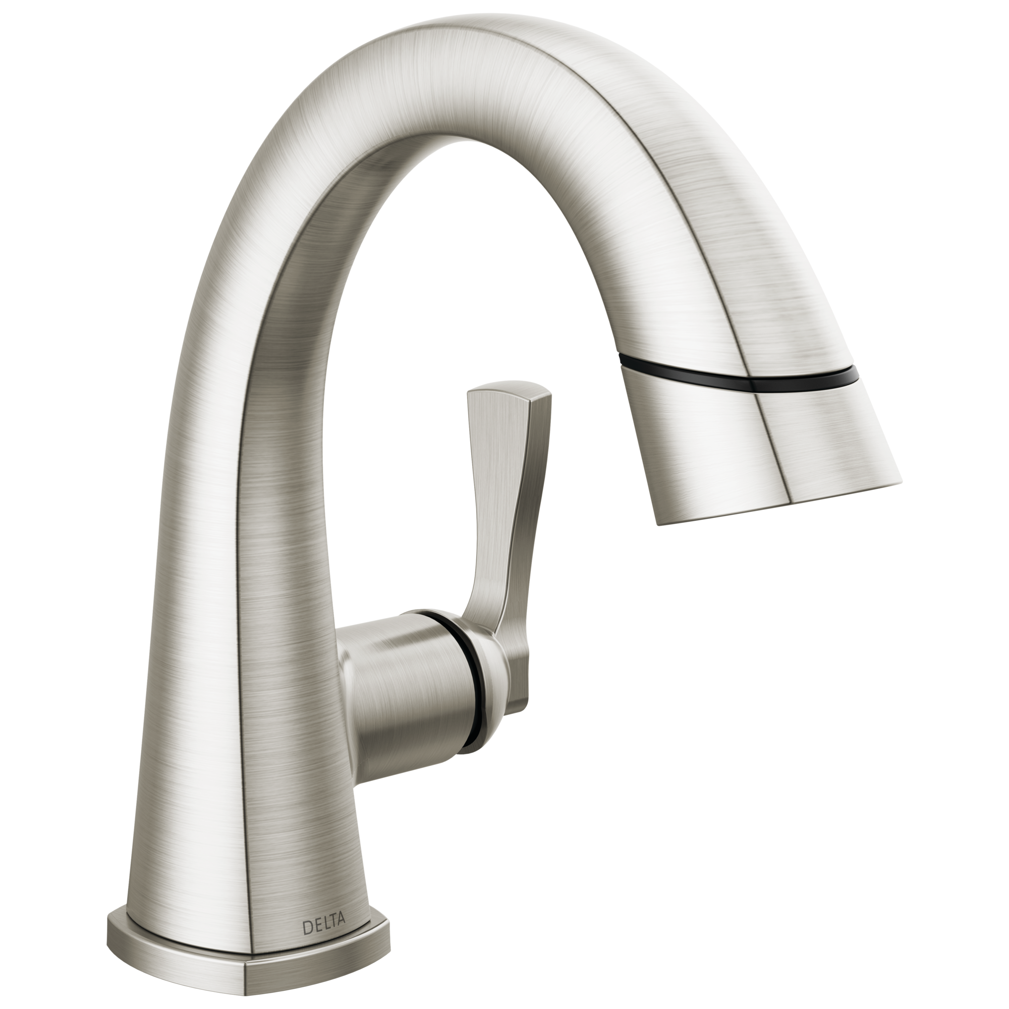 Delta Stryke Single Handle Pull Down Bathroom Faucet by Delta