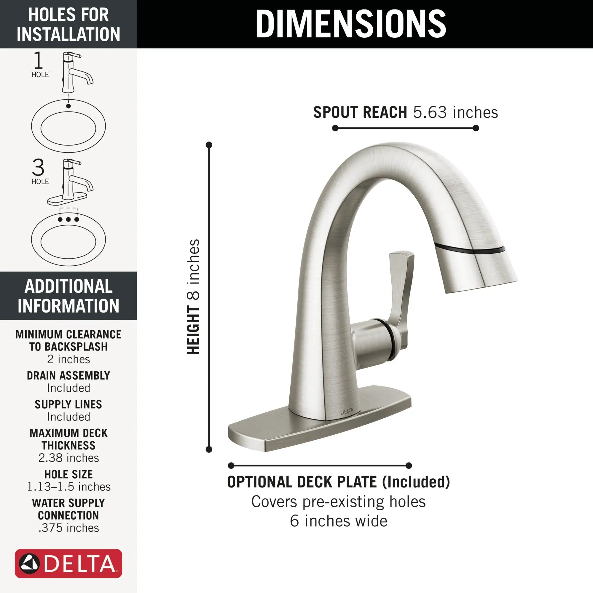lumicoat stainless bathroom faucet