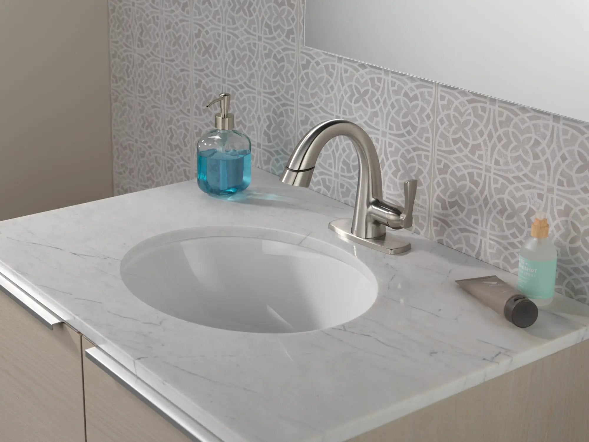 lumicoat stainless bathroom faucet